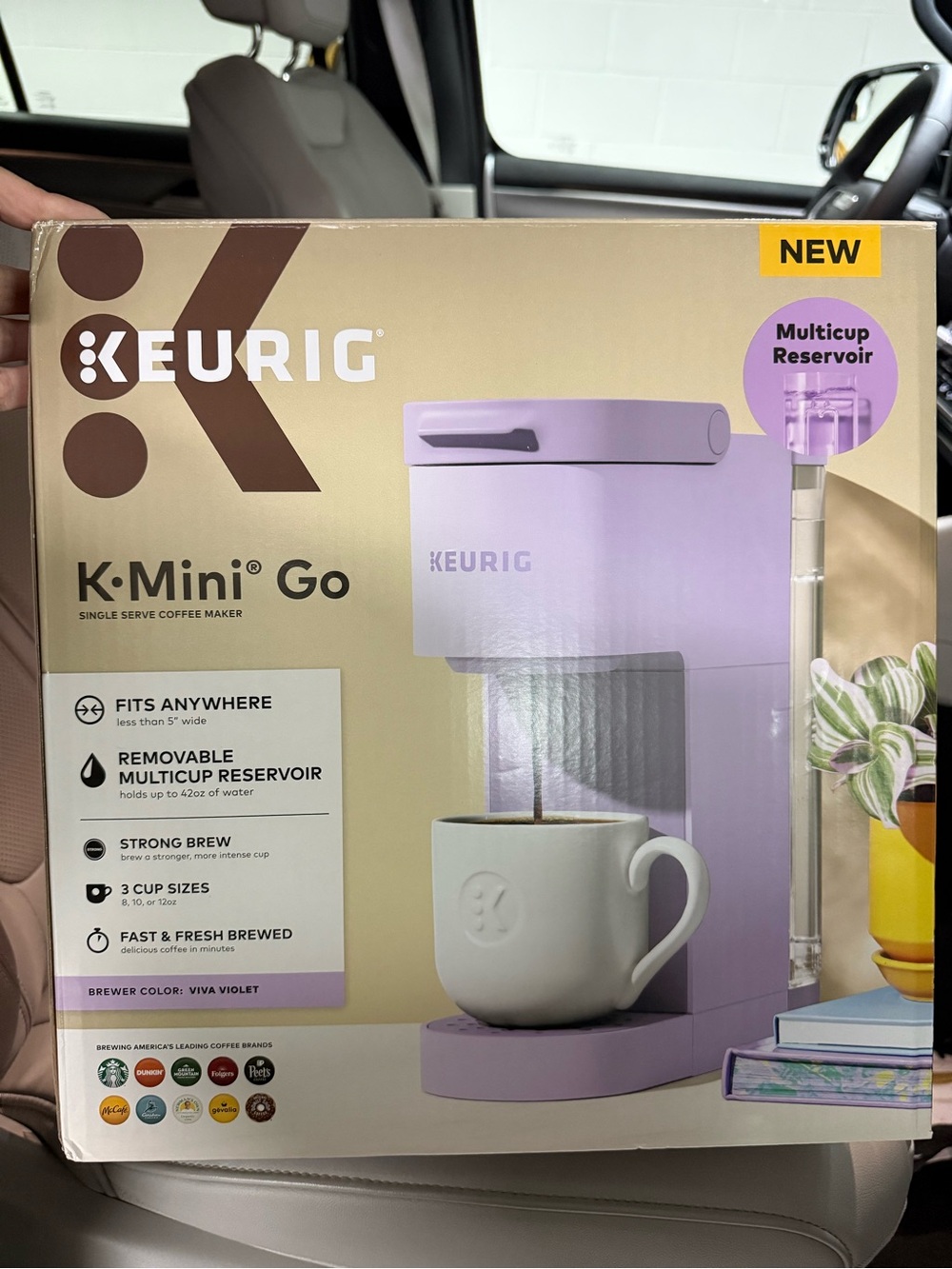 Keurig mini go coffee maker